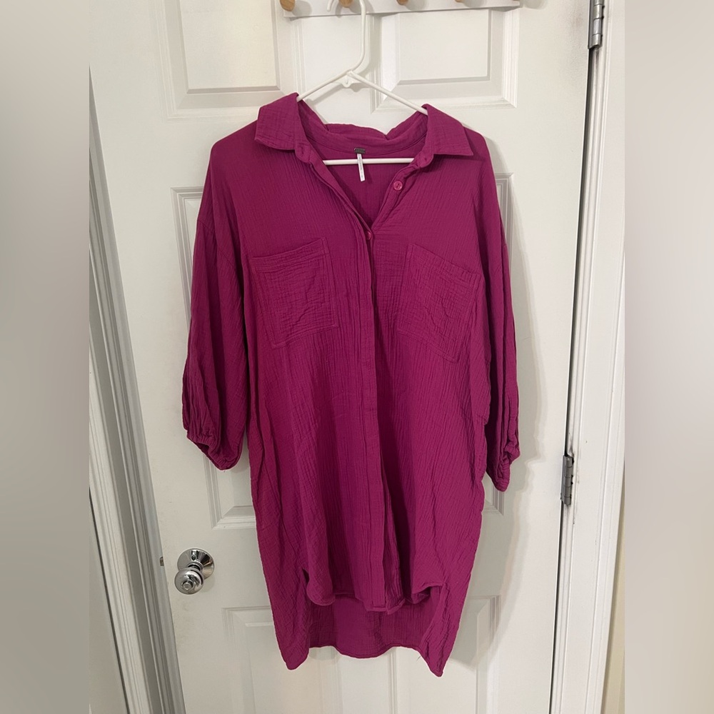 Young, Fabulous & Broke Button down Tunic